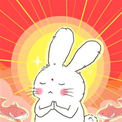 非主流头像兔子