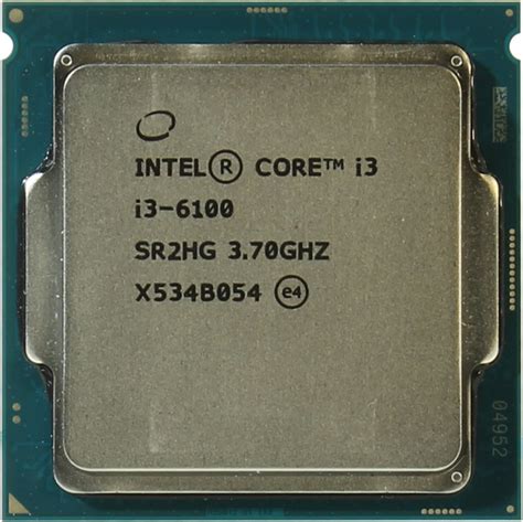 Intel Core i3-6100 Processor Processor - Buy Intel Core i3-6100 ...