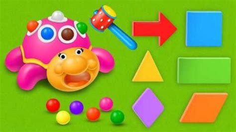 早教知识乐园 乌龟玩具认识颜色和形状，早教动画_高清1080P在线观看平台_腾讯视频
