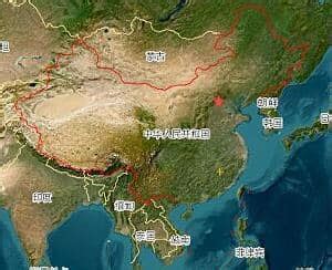 全国卫星地图图片