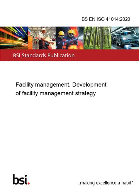 BS EN ISO 41014:2020 Facility management. Development of facility ...