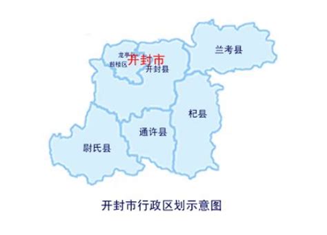 开封市地图图片