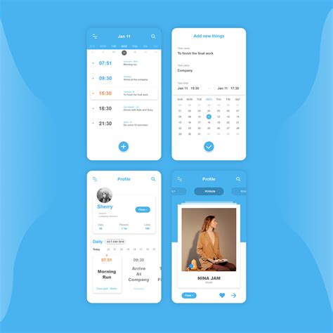 【UI】简易日程任务表应用App|UI|APP界面|sayeonpp - 原创作品 - 站酷 (ZCOOL)