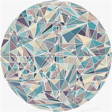 抽象圆形超高清图案背景素材 Background Abstract Circles Bauhaus Style-变色鱼