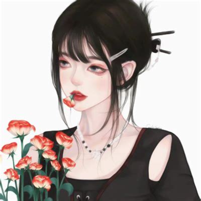 高冷漫画女神图片