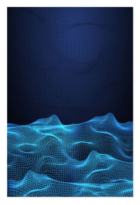 波浪流动光波感模板-包图网