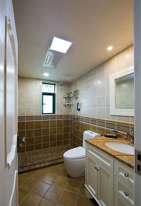 哪位有农村洗澡间的设计图或装修效果图，地方不大，大概有4平方