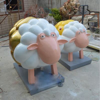 2015小羊肖恩艺术羊雕塑跨界设计|插画|商业插画|feii - 原创作品 - 站酷 (ZCOOL)