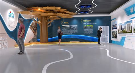 白云黄边村城市更新改造展厅_3D超酷设计-站酷ZCOOL