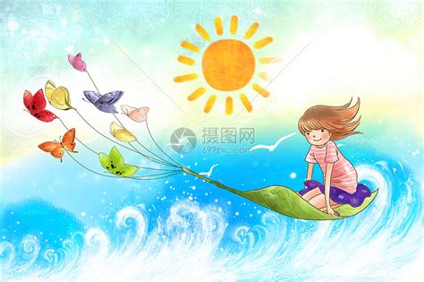 孩子的梦插画图片下载-正版图片400073909-摄图网