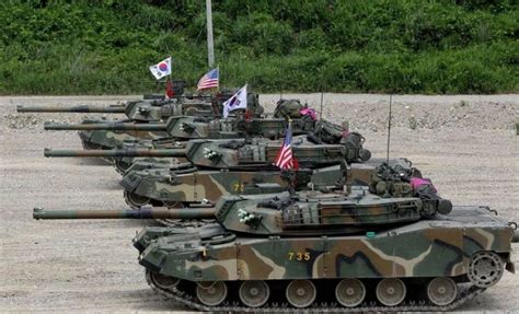 韩国急着向中东推销沙漠涂装版本K2坦克，看来想发战争财！_手机新浪网