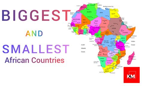 Which is the Largest Country in Africa by Land Size, Area and Population?