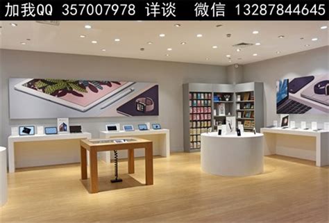 手机店设计案例效果图_美国室内设计中文网