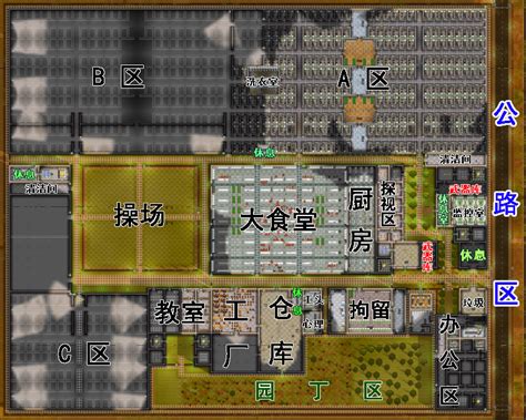 监狱建筑师大型监狱规划管理详细图解内含规划存档_www.3dmgame.com