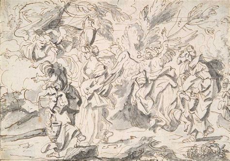 让-巴蒂斯特·科内尔的《索多玛的毁灭》高清油画大图下载-Jean-Baptiste-Corneille代表作-类别是巴蒂斯特、法国、素描图纸 ...