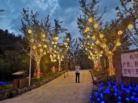 庭院景观案例 - 亮化灯具厂家,中山亮化厂家,广东千瑞照明科技有限公司