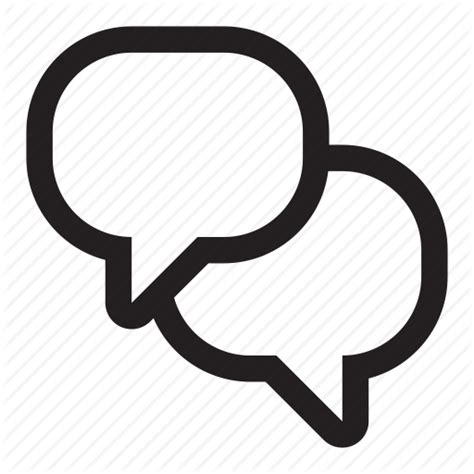 Conversation Icon Png #256935 - Free Icons Library