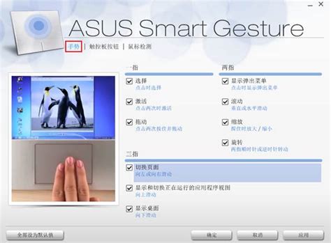 Smart Gesture驱动(华硕笔记本触控板驱动)软件截图预览_当易网