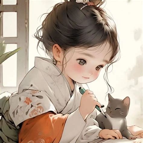 娃氏头像古风可爱女生