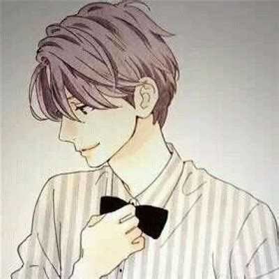 非主流帅哥素描头像动漫