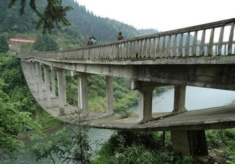 中国发明了这样向下凹的桥梁, 全球只有4座这样的桥