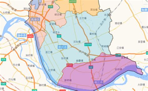 泰兴地图,泰州市清晰大图,如皋市_大山谷图库