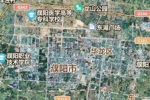 濮阳市地图 - 卫星地图、实景全图 - 八九网