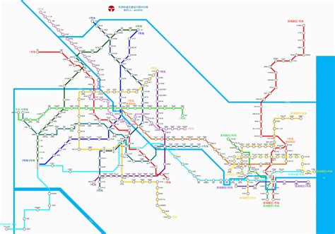 天津市地铁规划线路图（最新规划图）- 天津本地宝