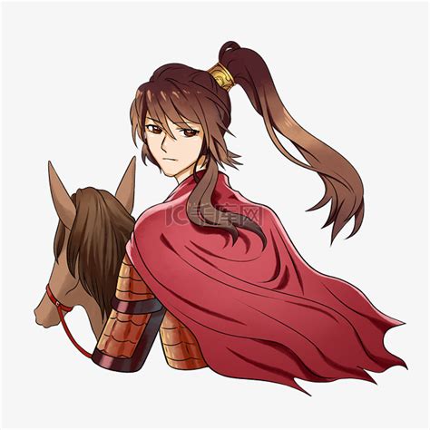 将军古风骑马头像女生动漫