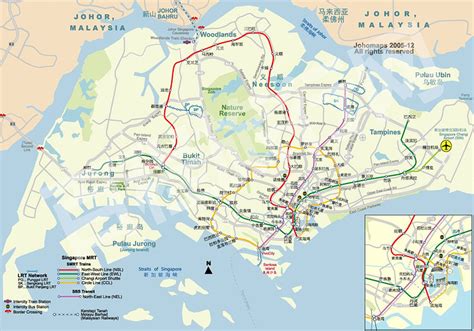 新加坡地图中文版图片