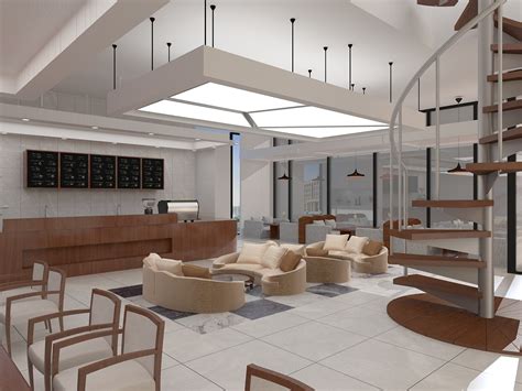 创客咖啡厅室内设计|空间|家装设计|Saoun_大圣 - 原创作品 - 站酷 (ZCOOL)