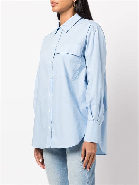 FRAME The Oversized Vacation Shirt - Farfetch