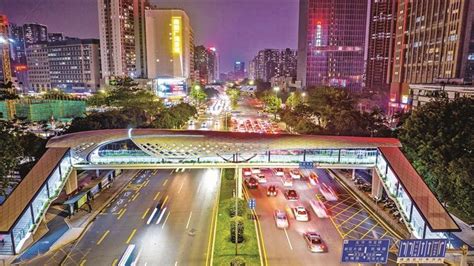 龙华大道两座天桥升级亮相-图片新闻-龙华政府在线