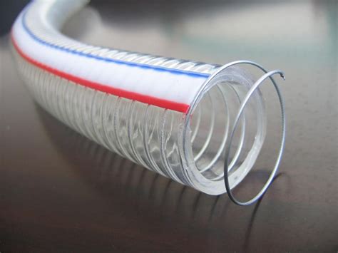 钢丝软管透明钢丝软管螺旋钢丝软管钢丝透明软管 - 塑料 - 九正建材网