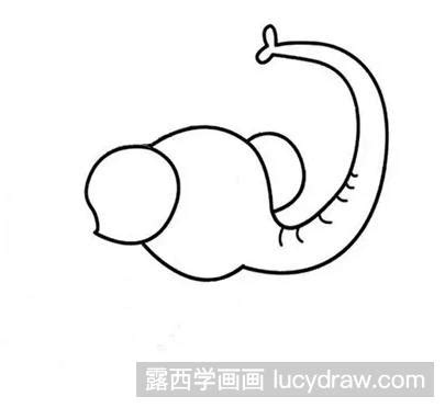 一只大象儿童画高清图片下载_红动中国