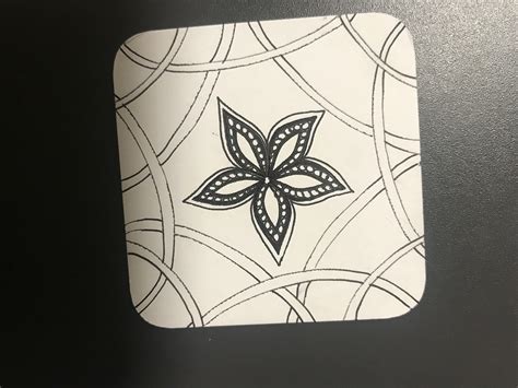 禅绕画基础图案图片