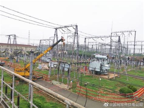 南京供电公司变电运维室运维人员在220千伏华科变开展特巡工作 - 铜马电力