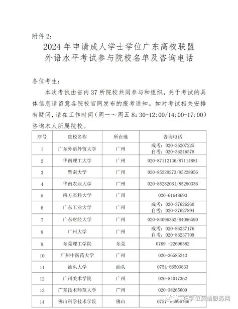 2024年广东高校联盟外语水平考试报考公告_申请公告-广东学位英语考试网