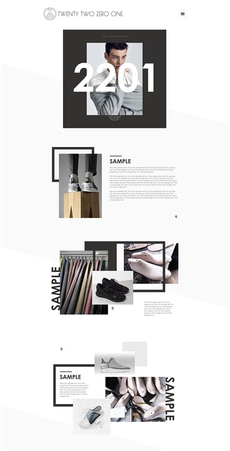 时尚类网站设计|网页|企业官网|老柏 - 原创作品 - 站酷 (ZCOOL)