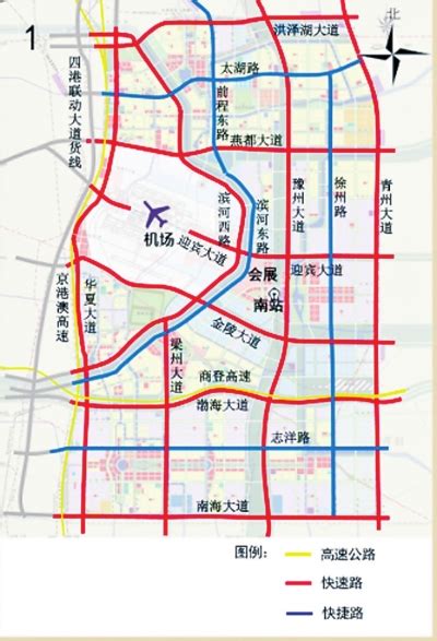 郑州航空港区公示：规划11条快速路、4条快捷路_行业资讯_资讯频道_全球起重机械网