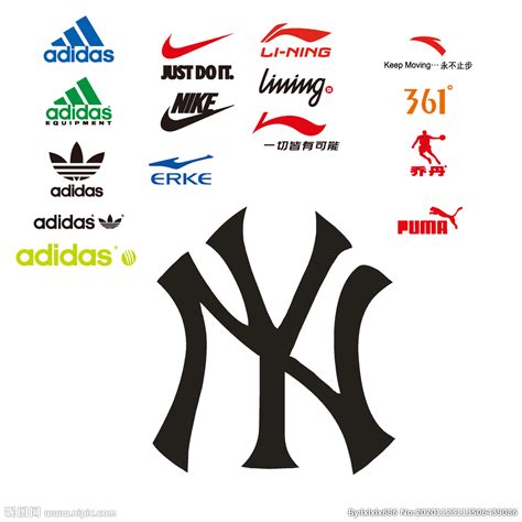 运动品牌标志 - 原创字体设计网