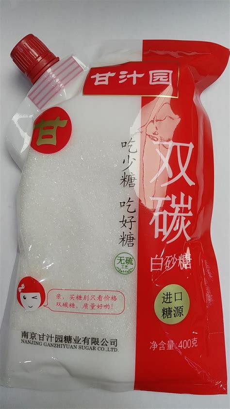 南京代理 甘汁园双碳技术 400克白砂糖高品质白糖 400克*24袋-阿里巴巴