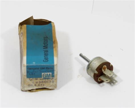 OE 1963 1964 1965 1966 Oldsmobile Heater Control Fan Switch ~ 380138 | eBay
