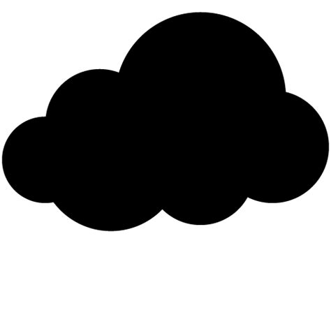 White Cloud Icon Png #372402 - Free Icons Library