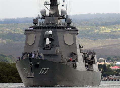 日本海上自卫队第8艘宙斯盾舰“羽黑”号服役_品推资讯
