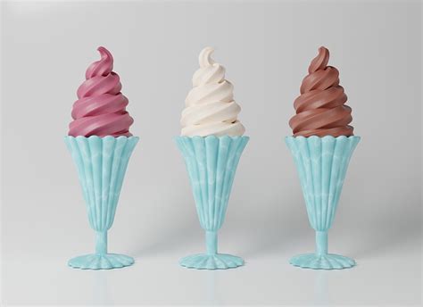 冰淇淋蛋卷,奶泡,香草兰,意大利冰淇淋,樱桃,甜点心,圣代,三维图形,白色,冰冻酸奶摄影素材,汇图网www.huitu.com