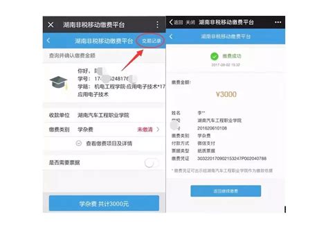 湖南汽车工程职业学院2020年单招确认录取网络缴费说明
