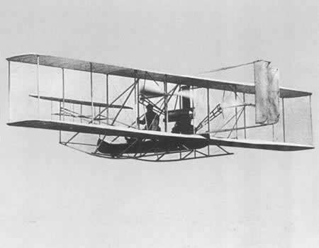 1903年12月17日莱特兄弟的第一架飞机试飞成功 - 历史上的今天