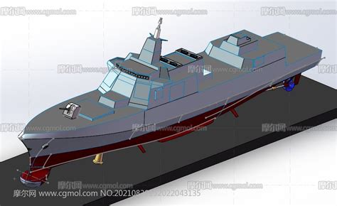 中国海军——055型导弹驱逐舰-CG模型网（cgmodel)-让设计更有价值!