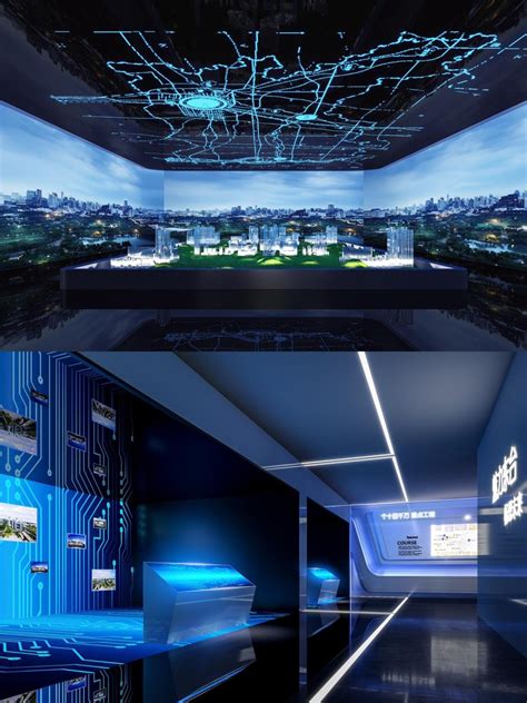 智慧智能科技数字体验展示中心展厅设计